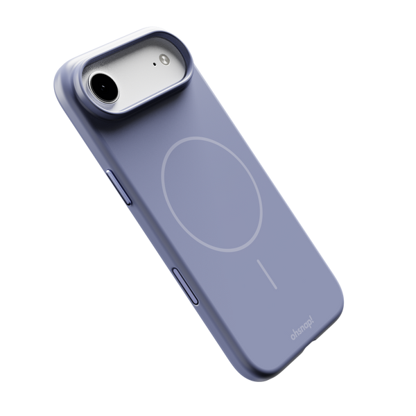 Purple phone case with a circular design and button cutouts, designed for the 17 Series.